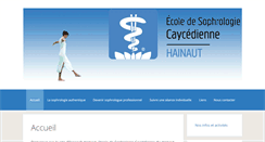 Desktop Screenshot of esocayhainaut.net
